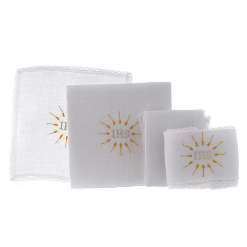 IHS Altar Linen Set 100% pure linen 2