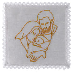 Altar linens: Mass linen set 100% linen Holy Family