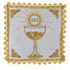 Altar linen set 100% linen bread and chalice s1