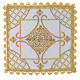 Mass linen set with golden designs 100% linen s1