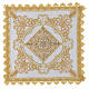 Altar linen set with golden designs 100% linen s1