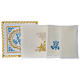 Altar linens set 100% linen Marian symbol s3
