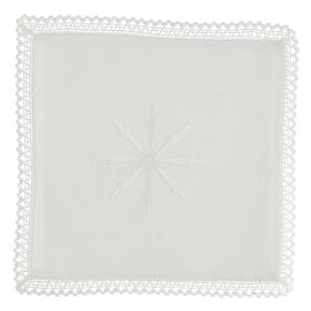 White altar linens, 100% linen, white decorations Gamma