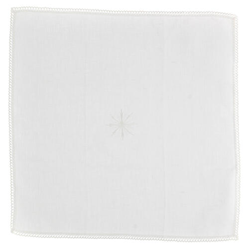 White altar linens, 100% linen, white decorations Gamma 6