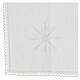 White altar linens, 100% linen, white decorations Gamma s2