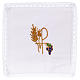 Chalice veil (pall) with Xp symbol 100% cotton s1