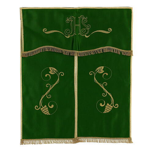 Konopeum, zakrycie puszki liturgicznej, bawełna mieszana, cztery kolory 1