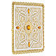 Altar linen set 4 pcs, 100% LINEN gold embroidery Limited Edition s3