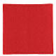 Palla copricalice XP spiga e uva raso e jacquard rosso 15x15 cm s3