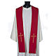 Overlay Clergy Stole with cross s1