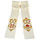 Priest stole with IHS embroidery 4 colours s3