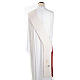 Deacon reversible stole, white red s3