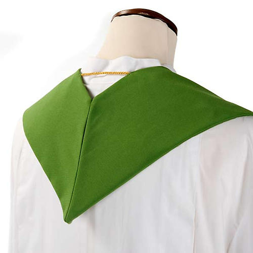 Clergy Stole with ear of wheat and fish 4