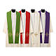 Clergy Stole with cross and glass bead s1