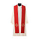 Clergy Stole with cross and glass bead s3
