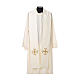 Clergy Stole with cross and glass bead s4