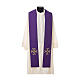 Clergy Stole with cross and glass bead s5