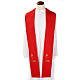 Clergy Stole with ears of wheat and grapes, colored s2