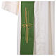 Diaconal stole in polyester with cross s2