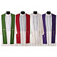 Stole stylised cross 100% polyester s1