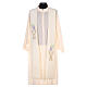 Priest Stole in polyester with chalice and grapes embroidery s6