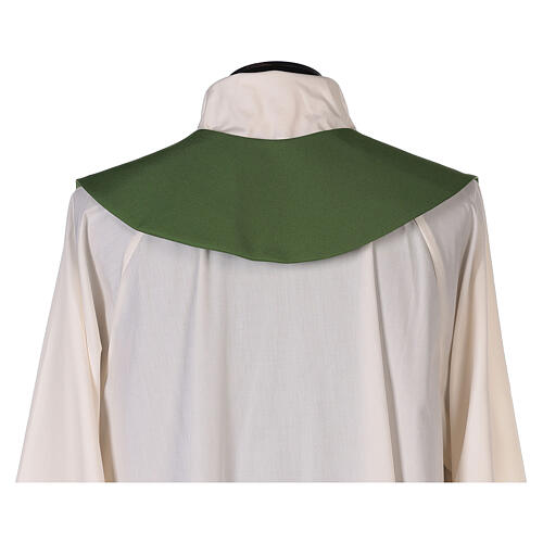 Priest Stole in 100% polyester, lamp and dove 7