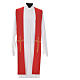 Stole in 100% polyester, crosses s5