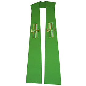 Estolas: Estola 100% poliéster doble cruz