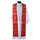 Clerical Stole in 100% pure Tasmanian wool, twisted yarn and embroidery s4