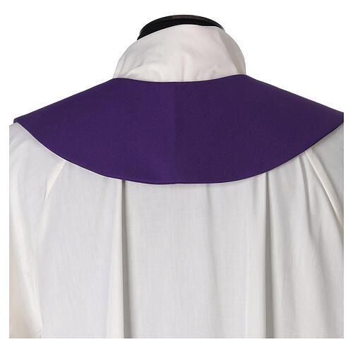 Stole in 100% polyester with ear of wheat embroidery 15