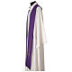 Clergy Stole in 100% polyester with ear of wheat embroidery s3