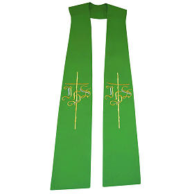 Estolas: Estola 100% poliéster IHS cruz estilizadas