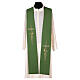 Stole in 100% polyester with cross and ear of wheat s3