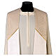 Clergy Stole in 100% pure shantung silk, with cross s3