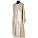 Clergy Stole in 100% pure shantung silk, with cross s4