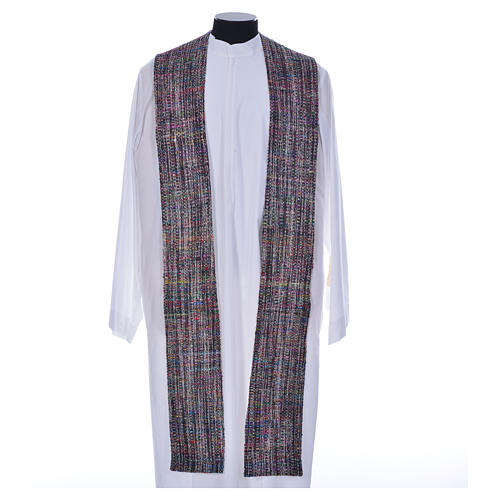 Franciscan Clergy Stole in 55% silk and 45% viscose 1