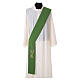 Diaconal stole in polyester with chalice and grapes embroidery s3