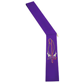 Stole: Stola diaconale 100% poliestere pesci Stole: Stola diaconale 100% poliestere pesci