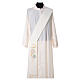 Deacon Stole in polyester with chalice, host and grapes s5
