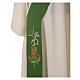 Diaconal stole in 100% polyester, lamp, Alpha and Omega s3