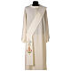Diaconal stole in 100% polyester, lamp, Alpha and Omega s6