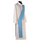 Diaconal stole in polyester with Marian symbol s6