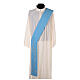 Etole pour diacre 100% polyester symbole marial s2