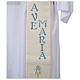Deacon Stole in polyester with Marian symbol s4