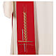 Stola da diacono 100% poliestere croce spiga s5