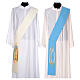 Diaconal Marian stole in polyester s1