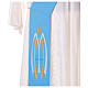 Diaconal Marian stole in polyester s7