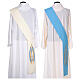 Diaconal Marian stole in polyester s8