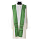 Clergy Stole in pure wool with cross and gigliuccio hemstitch Gamma s1