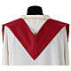 Clergy Stole in pure wool with cross and gigliuccio hemstitch Gamma s8